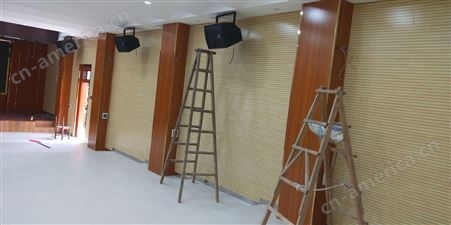九江体育馆吸声板，木质吸音板，槽孔板
