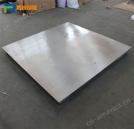 陕西1吨不锈钢材质0.81米小地磅价格