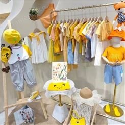 汐花糖 言植品牌童装2022夏季新款韩版套装 实体店直播货源