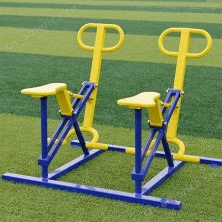 沧州奥缘体育  户外健身器材   悬空转轮  双人坐蹬训练器