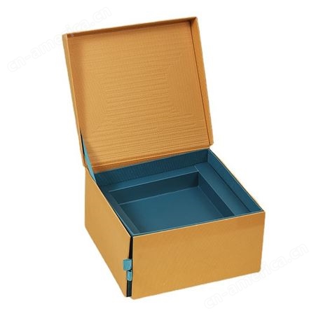 高档礼品盒创意设计伴手礼盒折叠天地盖盒翻盖定做logo礼品包装盒