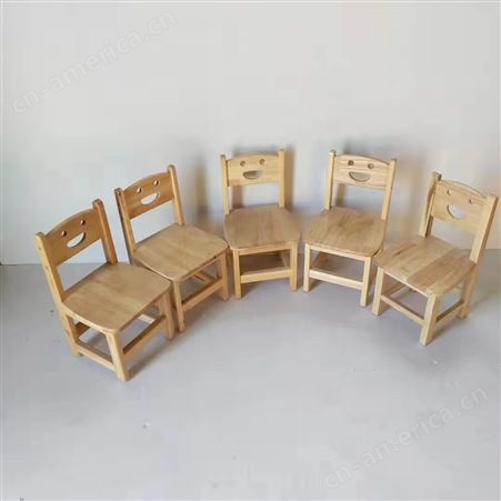 幼儿园桌椅儿童学习用品桌椅早教中心实木家具托管班室内桌椅设施