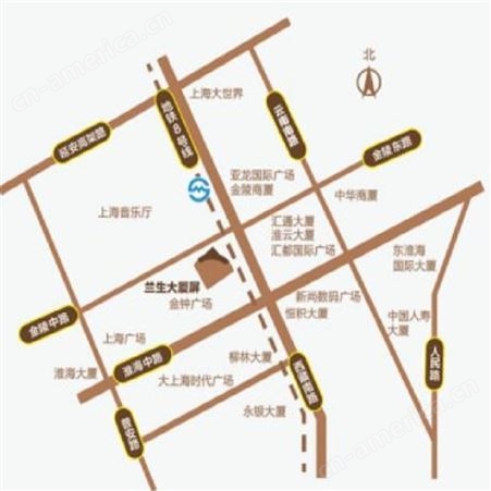 上海淮海路兰生大厦LED广告全新折扣价，上海LED广告中心