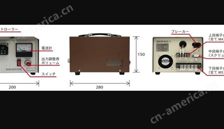 SAKGUCHI坂口电热SCR-S30-SQ-EZ BOX 型温度控制器