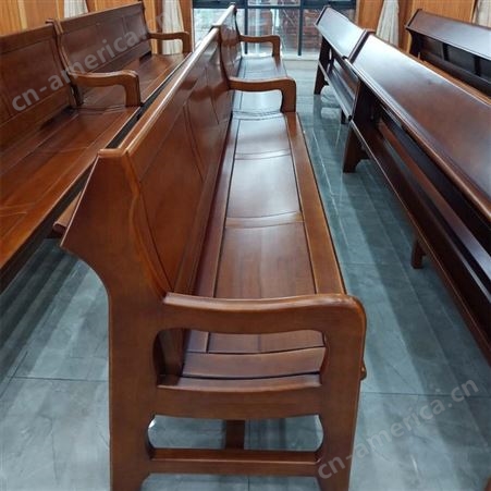教会跪凳长椅子