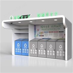 邦纳科技定制出售垃圾分类房 镀锌板材质 社区垃圾分类投放点