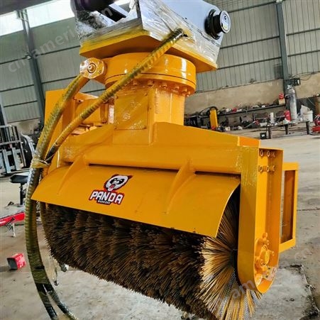 德派尔多功能除雪机大型滚刷式扫雪机冬天道路清雪机带滚刷封闭式清扫器