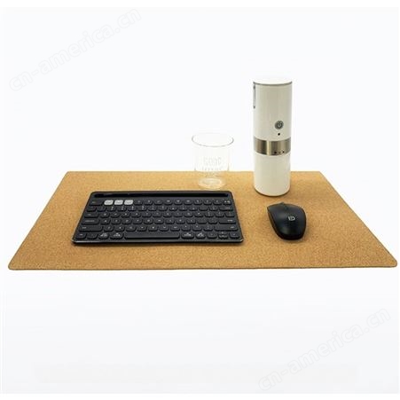 跨境软木pvc桌垫天然橡树皮软木游戏办公电脑防滑桌垫