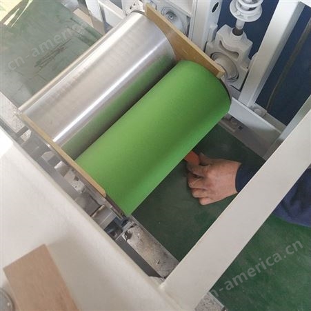 家具板材胶合板涂胶机 单双面上胶均匀 铝木复合板贴面辊胶机