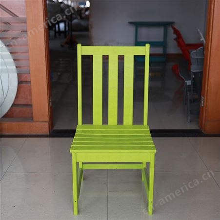 厂家直供 HDPE 聚乙烯塑料椅 Adirondack青蛙椅 PE仿木休闲椅