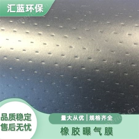 橡胶曝气膜 三元乙丙曝气膜片 φ65mm 进口原材料
