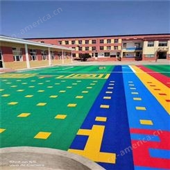 幼儿园  室外操场  篮球场专用悬浮地板  环保无污染