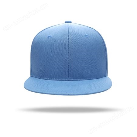 H126平沿纯色毛晴布嘻哈帽定制帽子义工太阳帽定制logo广告帽