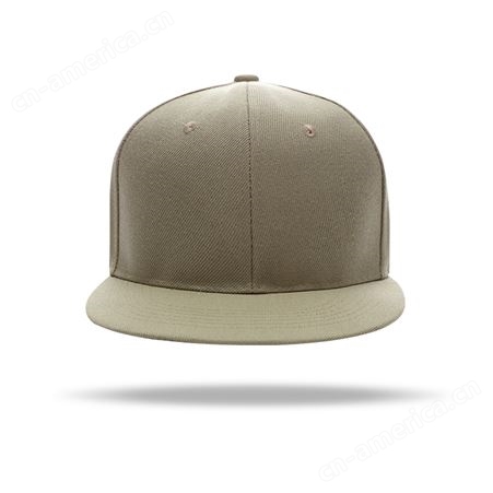 H126平沿纯色毛晴布嘻哈帽定制帽子义工太阳帽定制logo广告帽