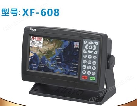 XF-608 7英寸卫星导航海图机 北斗和GPS卫星双模定位 外置海图卡