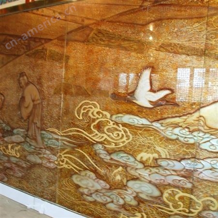 上海玉娇 艺术玻璃画加工